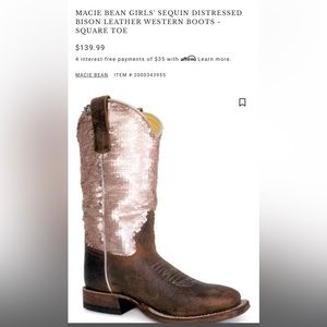 Macie Bean Sequin Boots